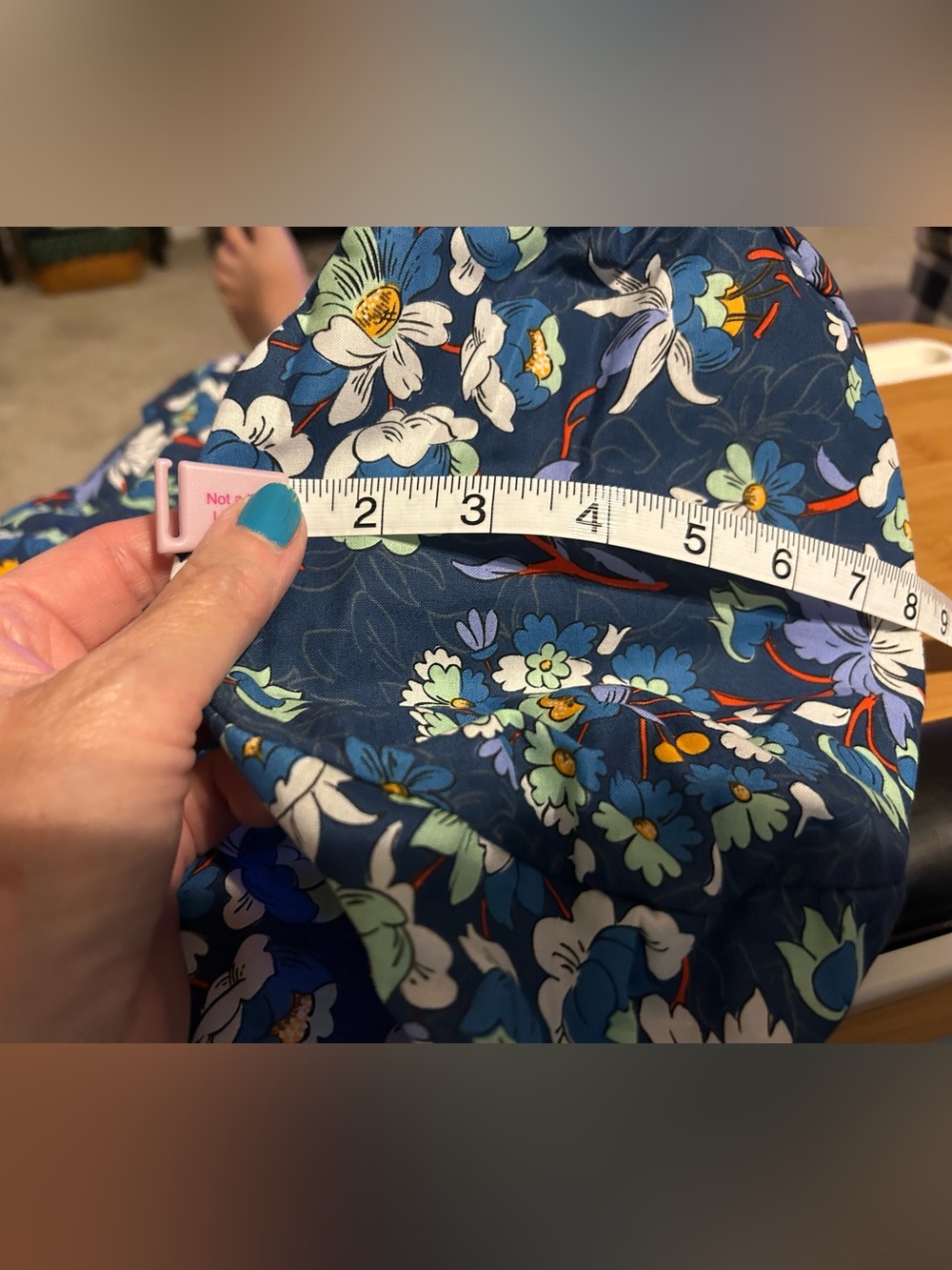 Vera Bradley NWT Diddy bag “floral burst” w/plastic lining & drawstring closure - Picture 10 of 12